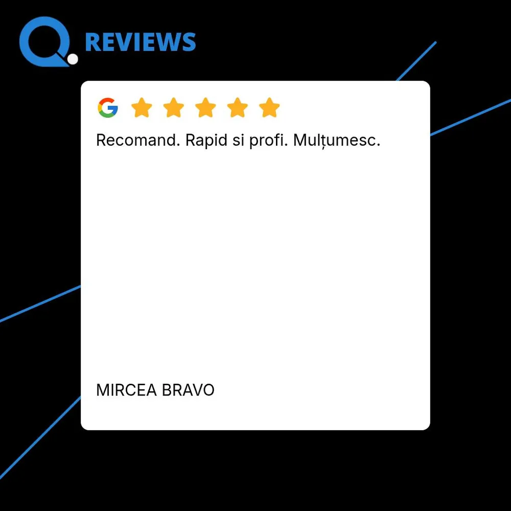 Recenzie Google verificată — Quik Detailing Cluj
