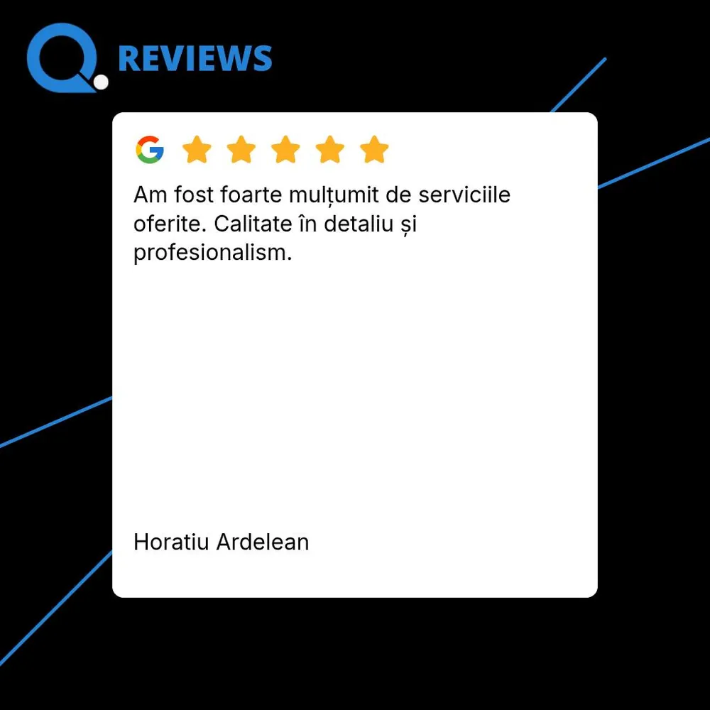 Recenzie Google verificată — Quik Detailing Cluj