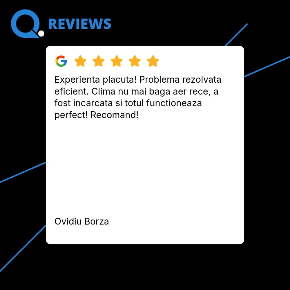Recenzie Google verificată — Quik Detailing Cluj