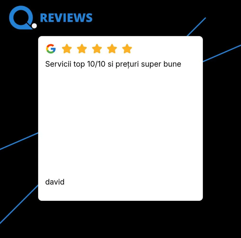 Recenzie Google verificată — Quik Detailing Cluj
