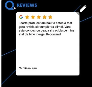 Recenzie Google verificată Fuleki Glass — freon și igienizare dokker 2018
