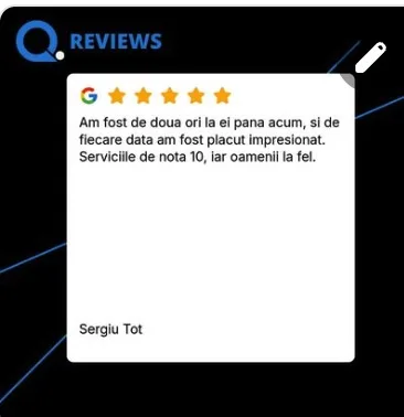Recenzie Google verificată Darius Horatau — diagnoză climă + reîncărcare freon