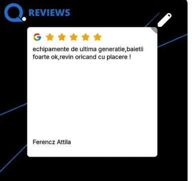Recenzie Google verificată Ciobanu Florin — polish, detailing interior/exterior, verificare climă